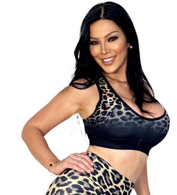 Leopard Sports Bra - Image 7
